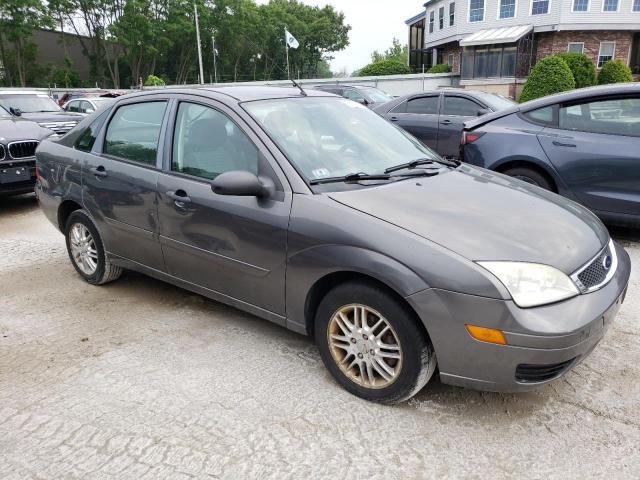 1FAHP34N97W324406 - 2007 FORD FOCUS ZX4 GRAY photo 4