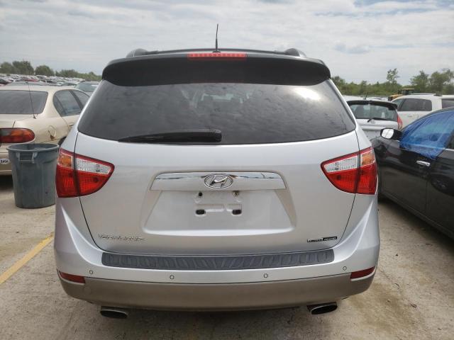 KM8NUDCC3CU201486 - 2012 HYUNDAI VERACRUZ GLS SILVER photo 6