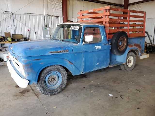 F25JK303655 - 1963 FORD F250 BLUE photo 1