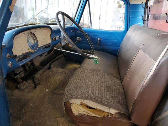 F25JK303655 - 1963 FORD F250 BLUE photo 7