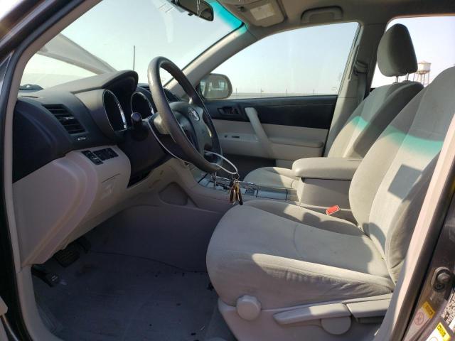 5TDZA3EH2AS002416 - 2010 TOYOTA HIGHLANDER GRAY photo 7