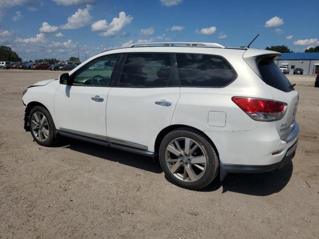 5N1AR2MNXEC616284 - 2014 NISSAN PATHFINDER S WHITE photo 2