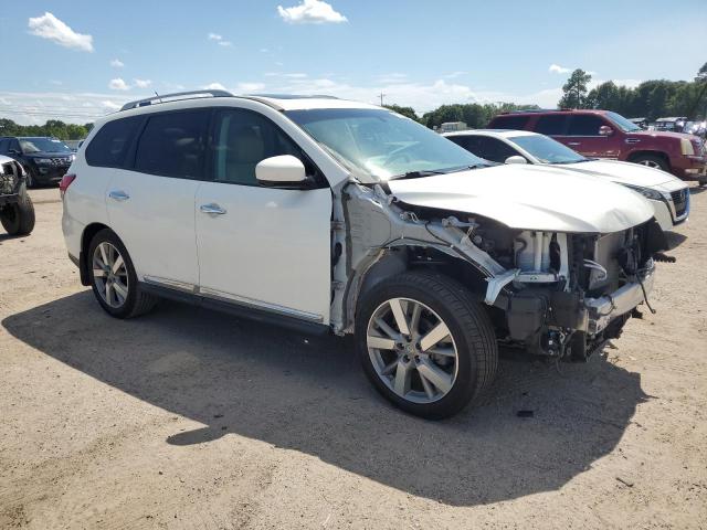 5N1AR2MNXEC616284 - 2014 NISSAN PATHFINDER S WHITE photo 4