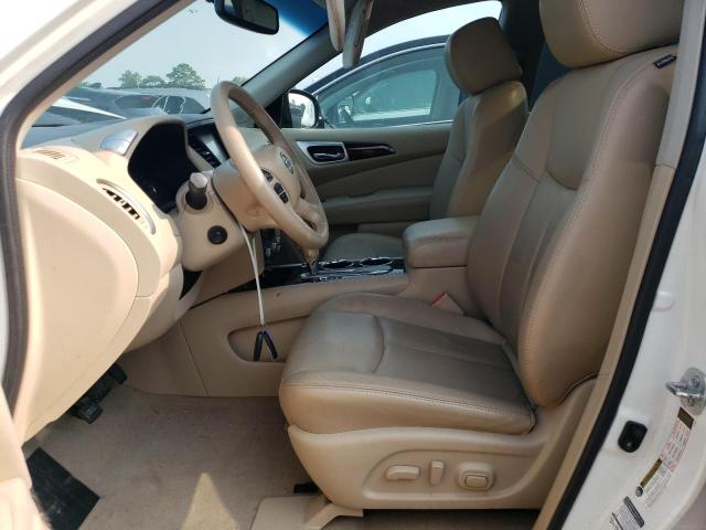5N1AR2MNXEC616284 - 2014 NISSAN PATHFINDER S WHITE photo 7