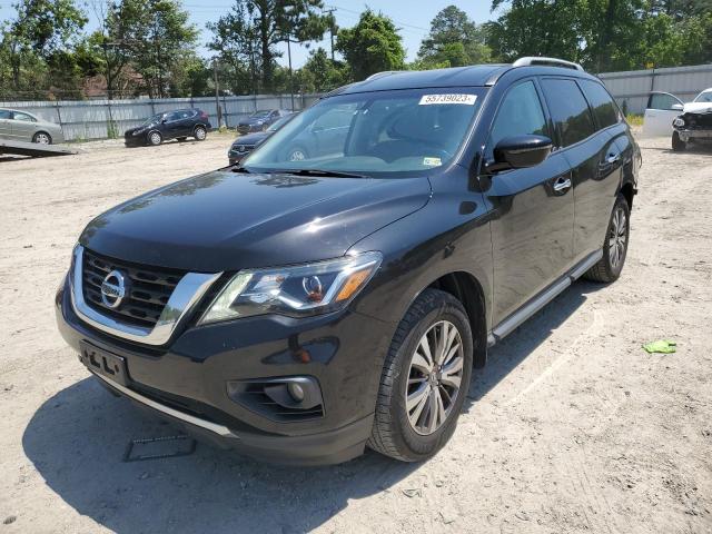 5N1DR2MM7HC603632 - 2017 NISSAN PATHFINDER S BLACK photo 1