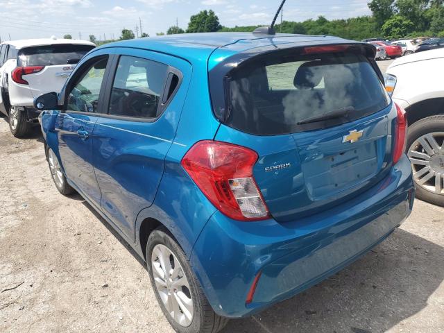 KL8CD6SA7MC704235 - 2021 CHEVROLET SPARK 1LT BLUE photo 2