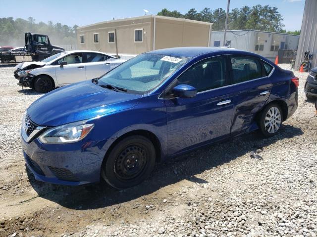 3N1AB7AP2JY330753 - 2018 NISSAN SENTRA S BLUE photo 1