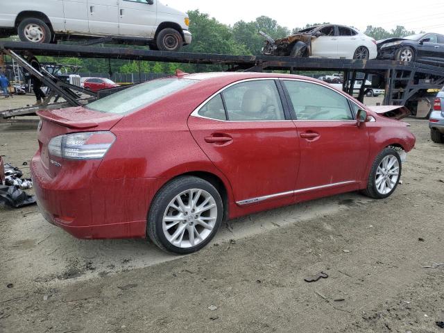 JTHBB1BA9A2007936 - 2010 LEXUS HS 250H BURGUNDY photo 3