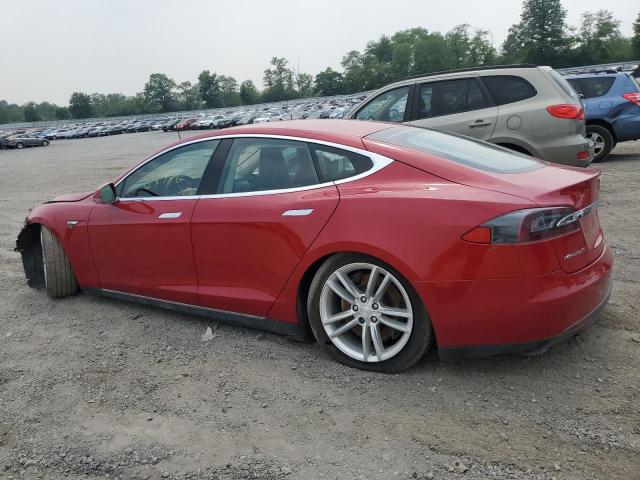 5YJSA1E20GF121998 - 2016 TESLA MODEL S Qırmızı foto 2