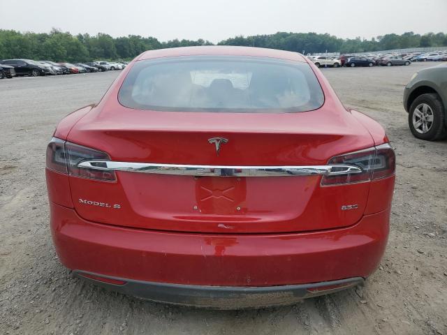5YJSA1E20GF121998 - 2016 TESLA MODEL S Qırmızı foto 6