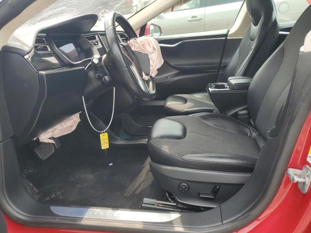 5YJSA1E20GF121998 - 2016 TESLA MODEL S Qırmızı foto 7
