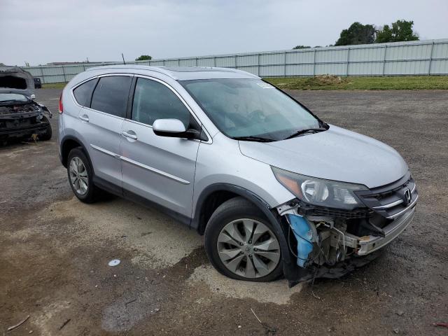 5J6RM4H71CL005533 - 2012 HONDA CR-V EXL SILVER photo 4