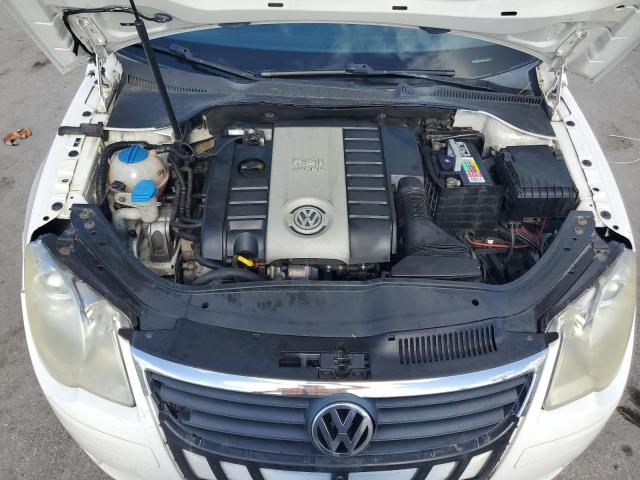 WVWBA71F58V015531 - 2008 VOLKSWAGEN EOS TURBO WHITE photo 11