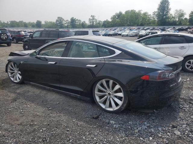 5YJSA1CP9DFP06606 - 2013 TESLA MODEL S Սև լուսանկար 2