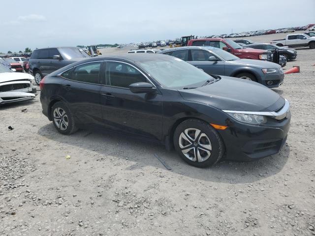 19XFC2F54HE074413 - 2017 HONDA CIVIC LX BLACK photo 4