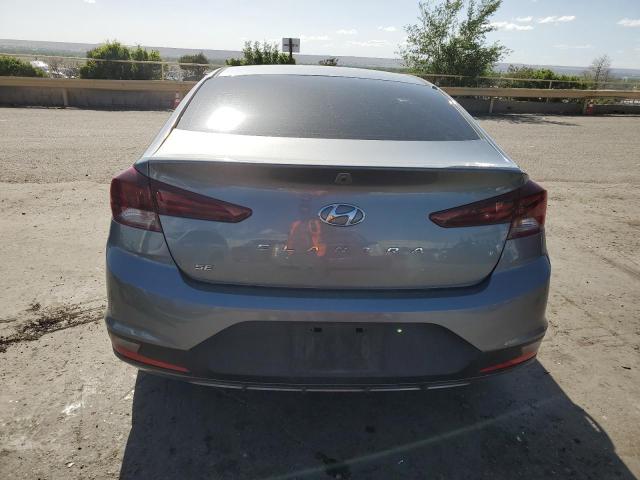 KMHD74LF0KU758173 - 2019 HYUNDAI ELANTRA SE GRAY photo 6