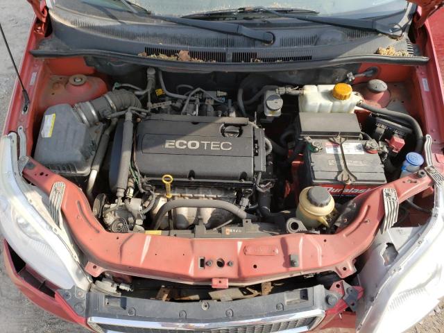 KL1TD6DE1BB246869 - 2011 CHEVROLET AVEO LS 红色 照片 11