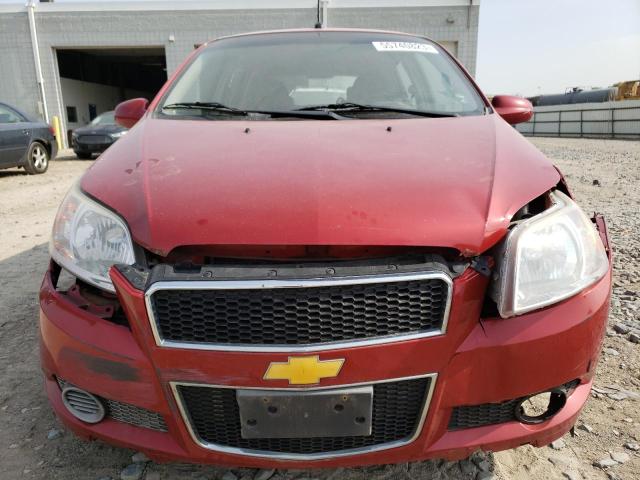 KL1TD6DE1BB246869 - 2011 CHEVROLET AVEO LS 红色 照片 5