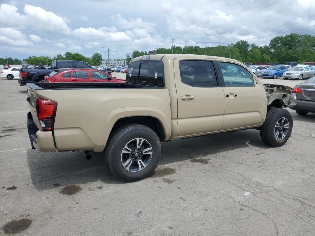 3TMCZ5AN9KM193288 - 2019 TOYOTA TACOMA DOUBLE CAB კრემისფერი ფოტო 3