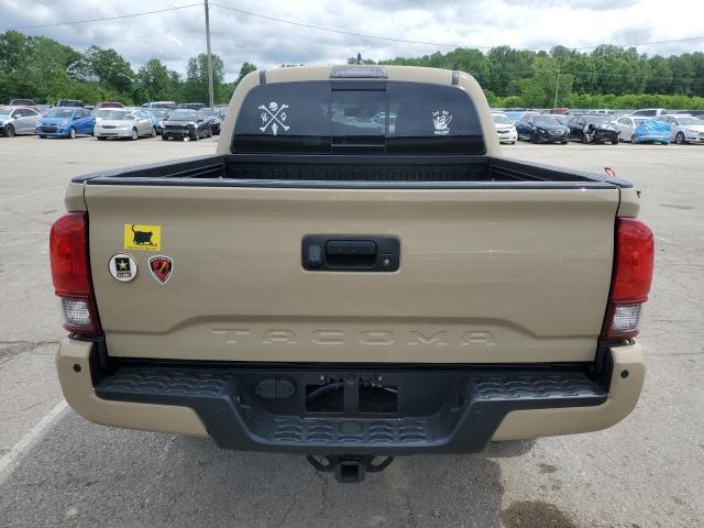 3TMCZ5AN9KM193288 - 2019 TOYOTA TACOMA DOUBLE CAB კრემისფერი ფოტო 6