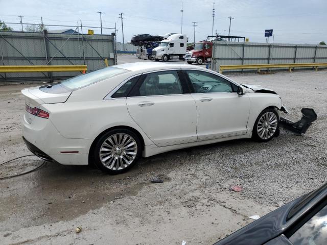 3LN6L2JK2DR801267 - 2013 LINCOLN MKZ WHITE photo 3