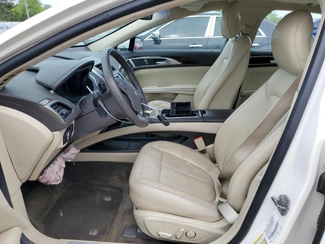 3LN6L2JK2DR801267 - 2013 LINCOLN MKZ WHITE photo 7