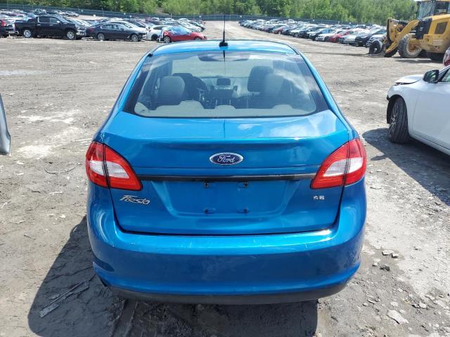 3FADP4BJ9EM165288 - 2014 FORD FIESTA SE BLUE photo 6