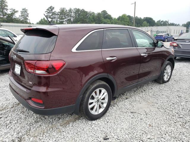 5XYPG4A35LG679076 - 2020 KIA SORENTO L BURGUNDY photo 3