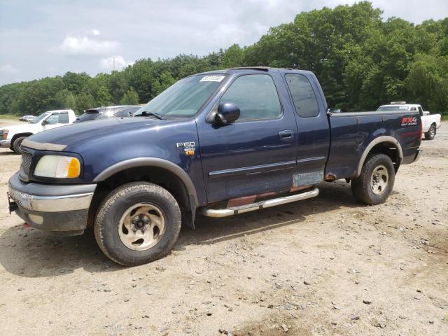 2FTRX18L72CB01622 - 2002 FORD F-150 BLUE photo 1