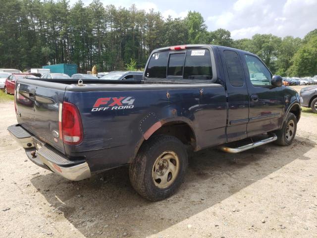 2FTRX18L72CB01622 - 2002 FORD F-150 BLUE photo 3