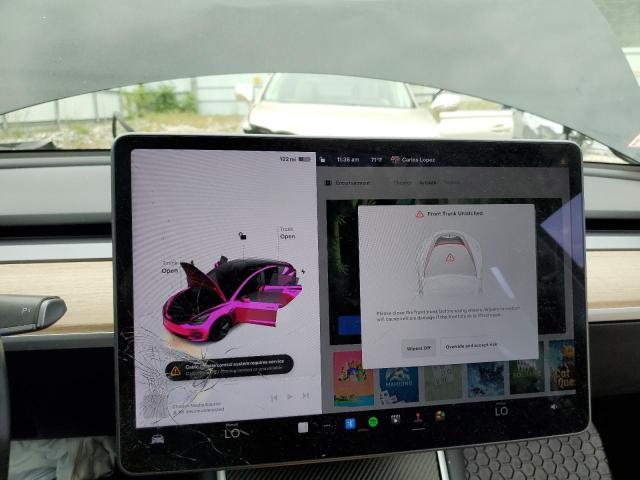 5YJ3E1EA3JF020980 - 2018 TESLA MODEL 3 BLACK photo 9