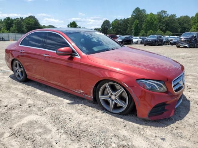 WDDZF4JB0HA050177 - 2017 MERCEDES-BENZ E 300 RED photo 4