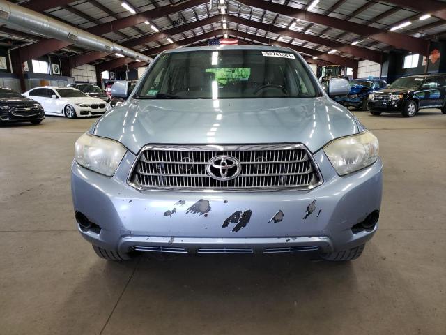 JTEEW41A192027028 - 2009 TOYOTA HIGHLANDER HYBRID BLUE photo 5