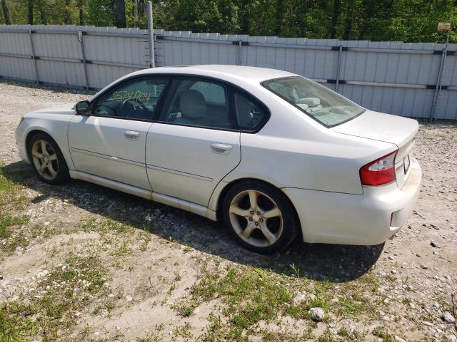 4S3BL616897225227 - 2009 SUBARU LEGACY 2.5I WHITE photo 2