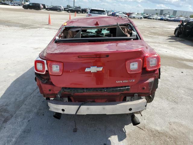 1G11H5SA1DF214216 - 2013 CHEVROLET MALIBU LTZ წითელი ფოტო 6