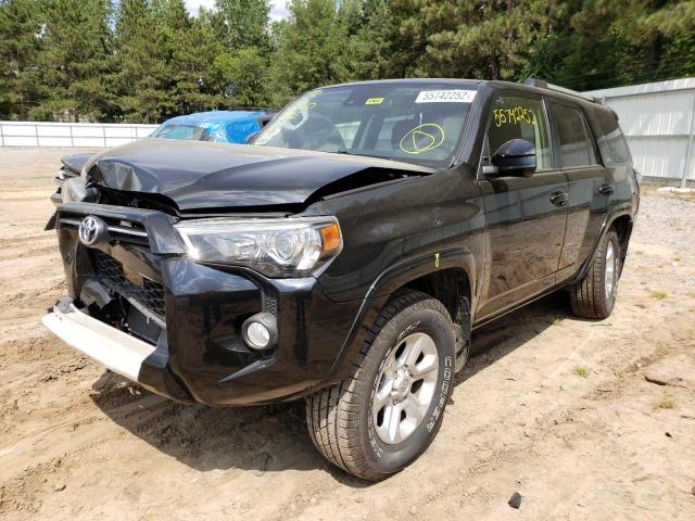 JTEBU5JR8L5787127 - 2020 TOYOTA 4RUNNER SR5/SR5 PREMIUM 黑色 照片 2