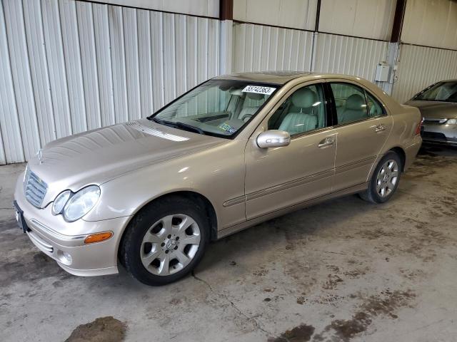 WDBRF84J05F563995 - 2005 MERCEDES-BENZ C 320 4MATIC TAN photo 1