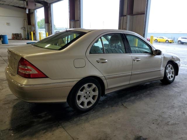 WDBRF84J05F563995 - 2005 MERCEDES-BENZ C 320 4MATIC TAN photo 3