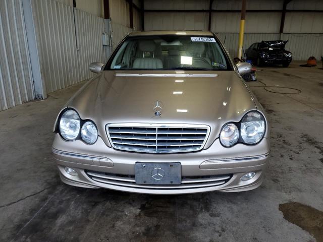 WDBRF84J05F563995 - 2005 MERCEDES-BENZ C 320 4MATIC TAN photo 5