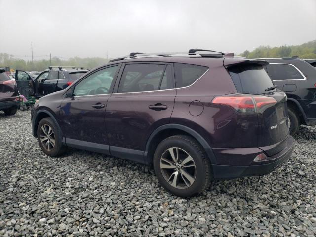 2T3RFREV4HW679129 - 2017 TOYOTA RAV4 XLE 紫色 照片 2
