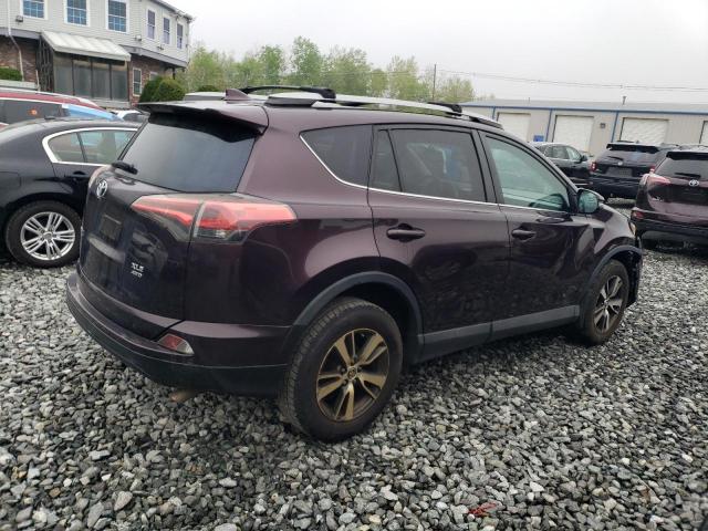 2T3RFREV4HW679129 - 2017 TOYOTA RAV4 XLE 紫色 照片 3