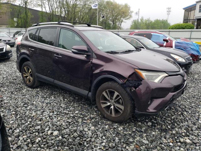 2T3RFREV4HW679129 - 2017 TOYOTA RAV4 XLE 紫色 照片 4