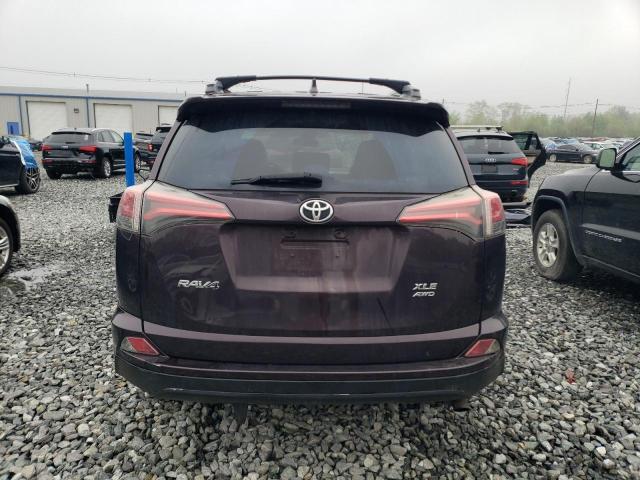 2T3RFREV4HW679129 - 2017 TOYOTA RAV4 XLE 紫色 照片 6