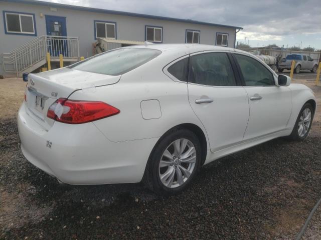 JN1BY1AP6BM323132 - 2011 INFINITI M37 WHITE photo 3