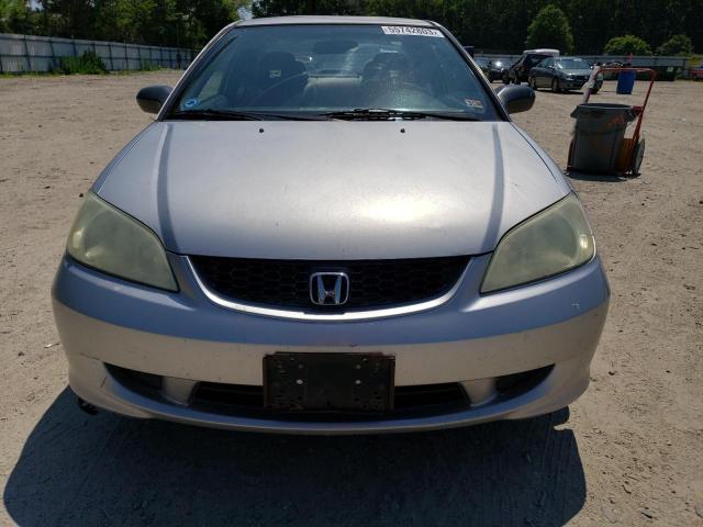 1HGEM22114L028276 - 2004 HONDA CIVIC DX VP Silber Foto 5