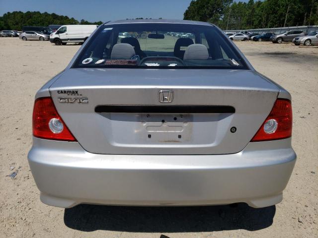 1HGEM22114L028276 - 2004 HONDA CIVIC DX VP Silber Foto 6