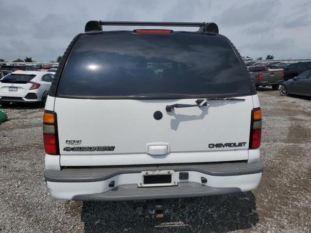 3GNFK16Z85G101510 - 2005 CHEVROLET SUBURBAN K1500 WHITE photo 6