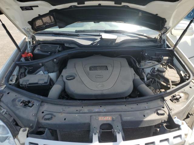 4JGBB8GB8AA572076 - 2010 MERCEDES-BENZ ML 350 4MATIC WHITE photo 12