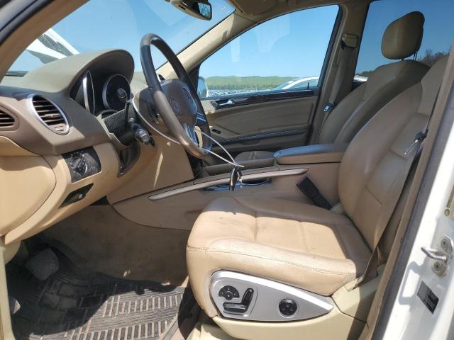 4JGBB8GB8AA572076 - 2010 MERCEDES-BENZ ML 350 4MATIC WHITE photo 7