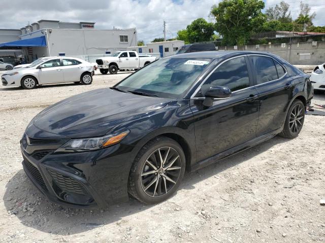 4T1G11AK8PU724891 - 2023 TOYOTA CAMRY SE NIGHT SHADE BLACK photo 1
